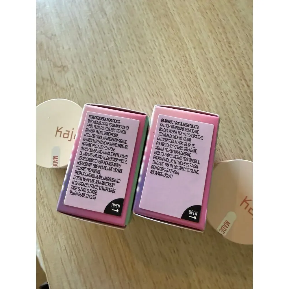 $56 KAJA Beauty Bento Eyeshadow Bundle Neutral Moment + Peach Madeline